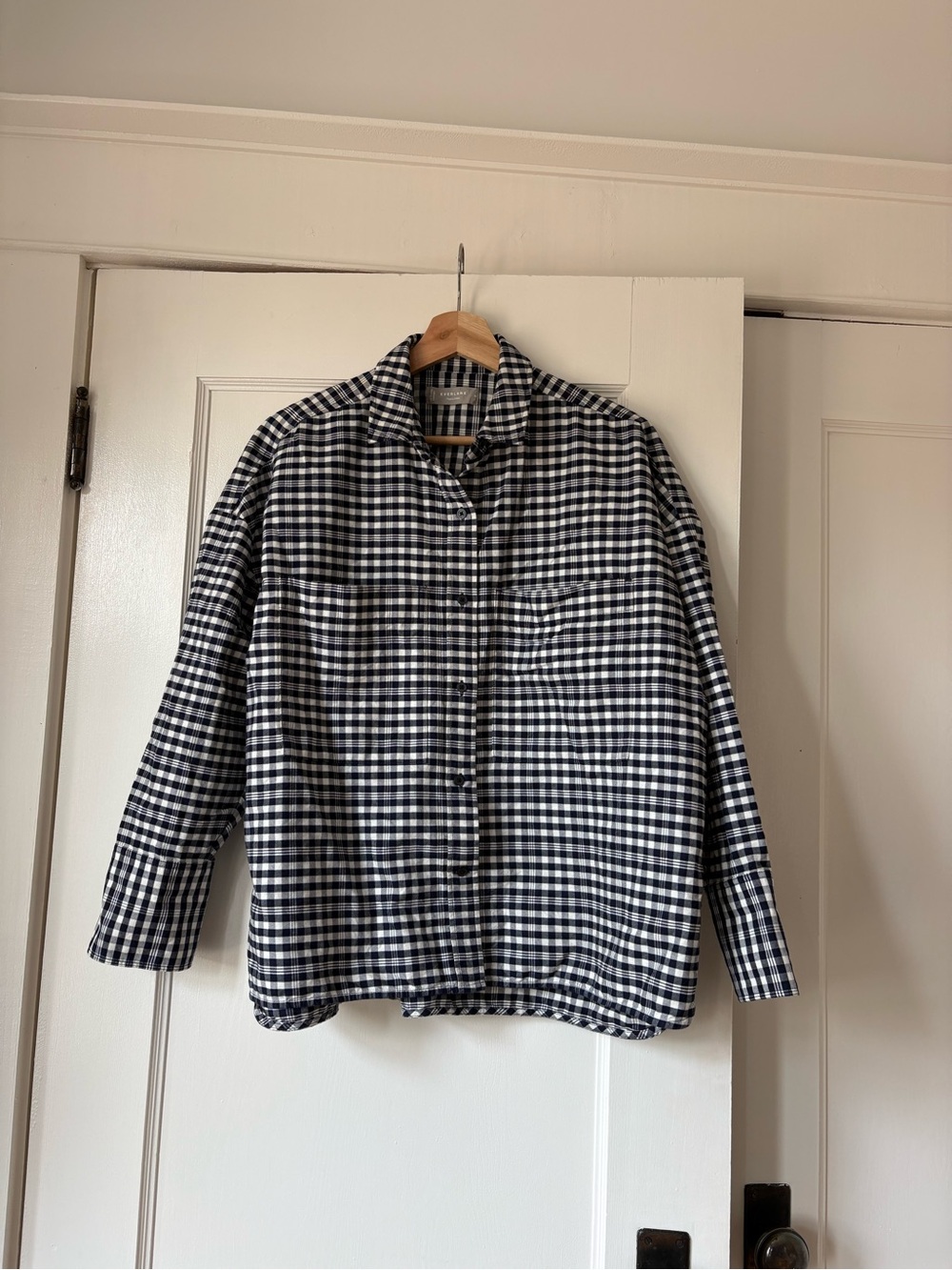 Everlane Gingham Heavy Weight Button Down - Size Medium